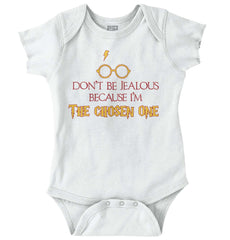 Im The Chosen One Romper Bodysuit-Direct To Garment Print-Brisco Baby