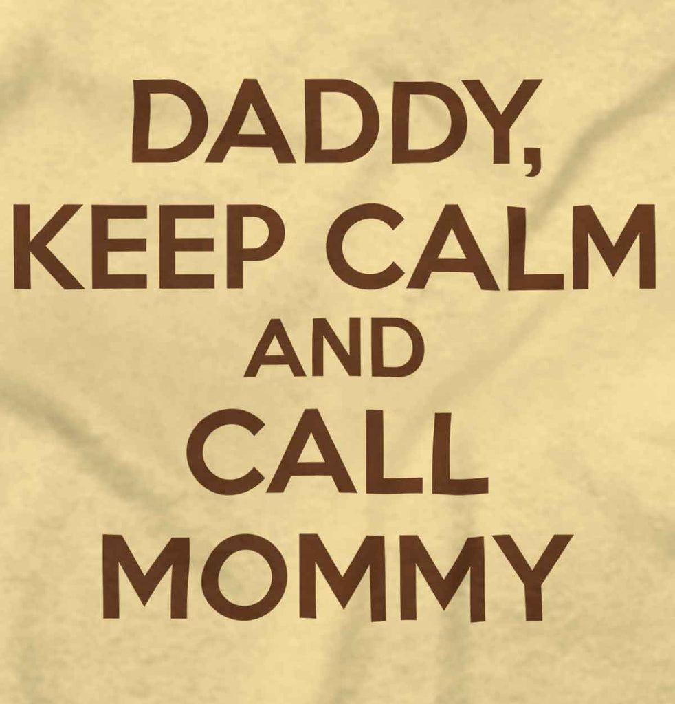 Call Mommy Romper Bodysuit-Direct To Garment Print-Brisco Baby