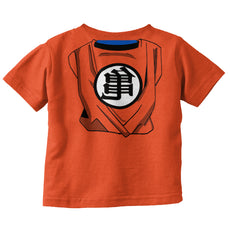 Dragon Ball Goku B Infant Toddler T Shirt-Direct To Garment Print-Brisco Baby
