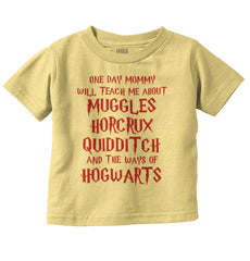 Muggles Horcrux Quidditch Infant Toddler T Shirt-Direct To Garment Print-Brisco Baby