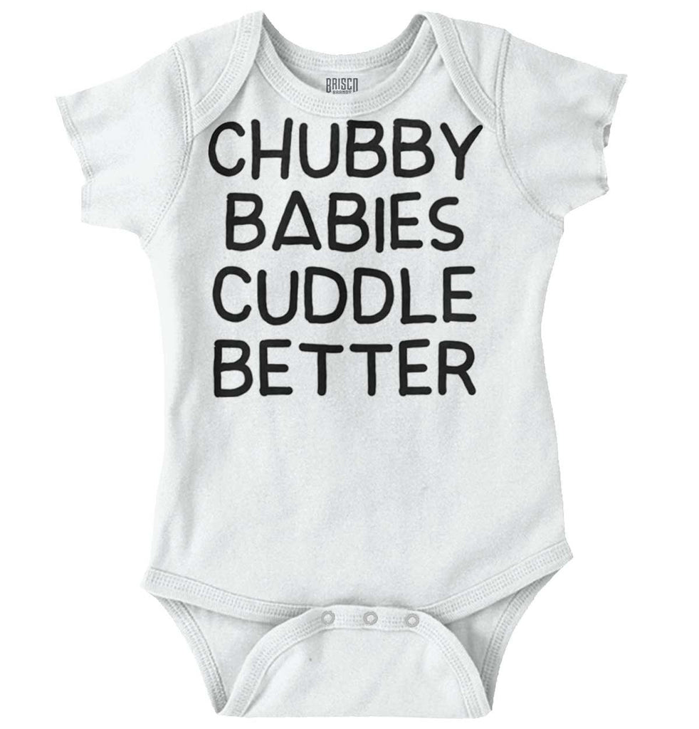 Chubby Babies Romper Bodysuit-Direct To Garment Print-Brisco Baby