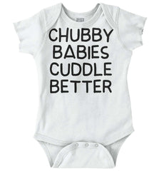 Chubby Babies Romper Bodysuit-Direct To Garment Print-Brisco Baby