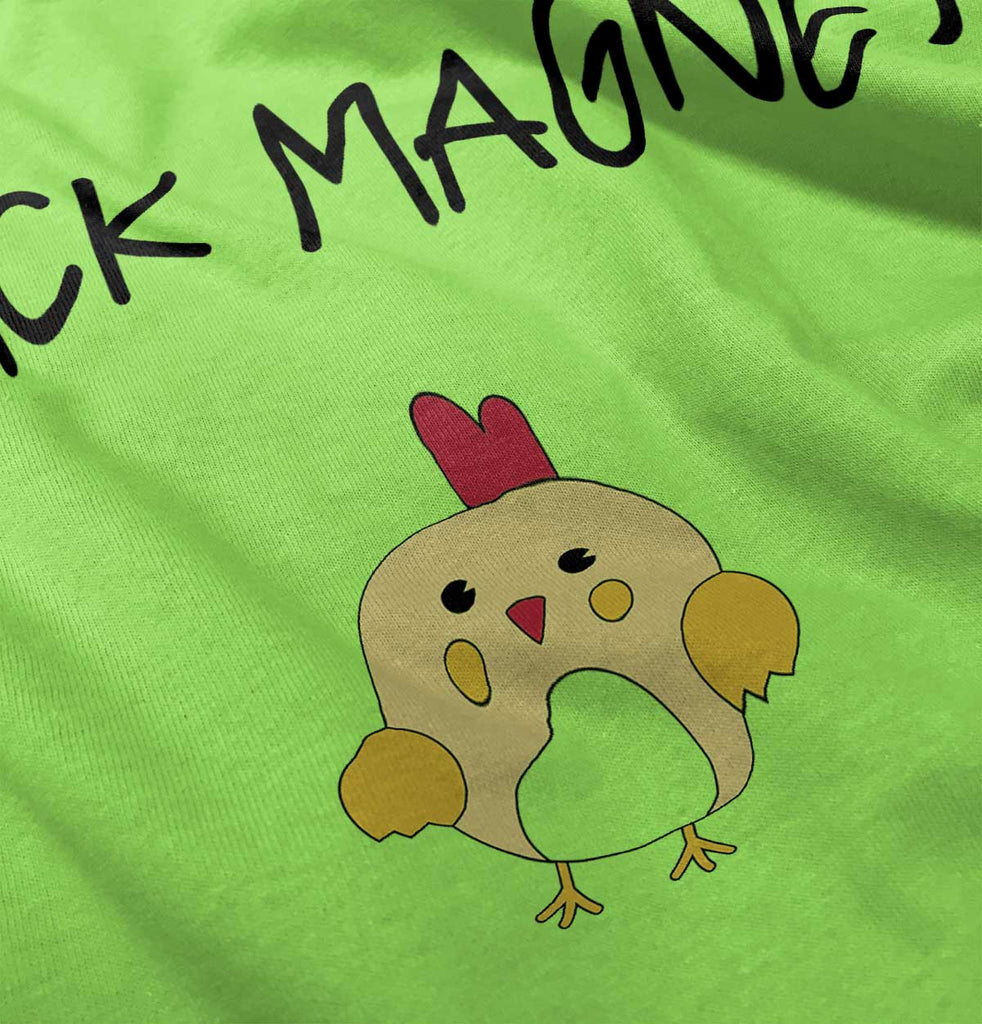 Chick Magnet Romper Bodysuit-Direct To Garment Print-Brisco Baby