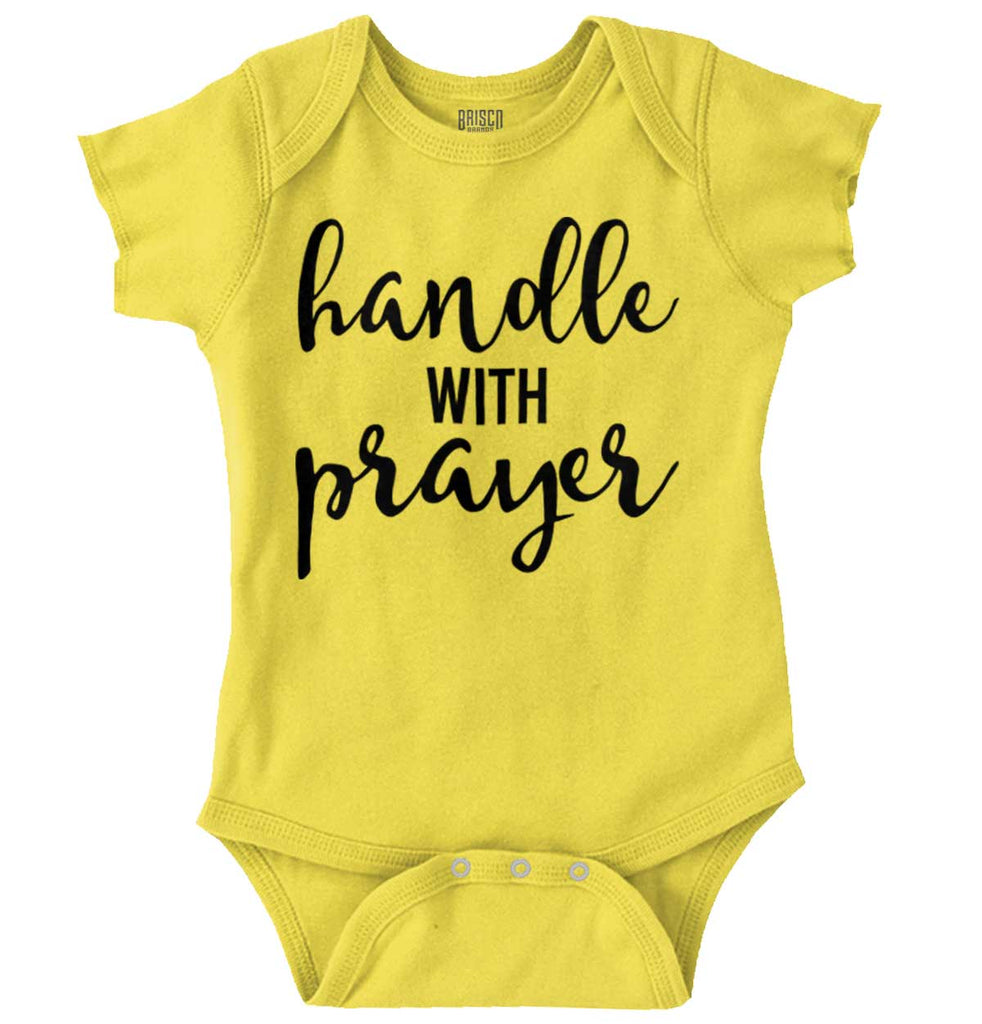 Prayer Care Romper Bodysuit-Direct To Garment Print-Brisco Baby