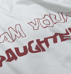 I Am Your Daughter Baby Striped Skirt Dress-Direct To Garment Print-Brisco Baby