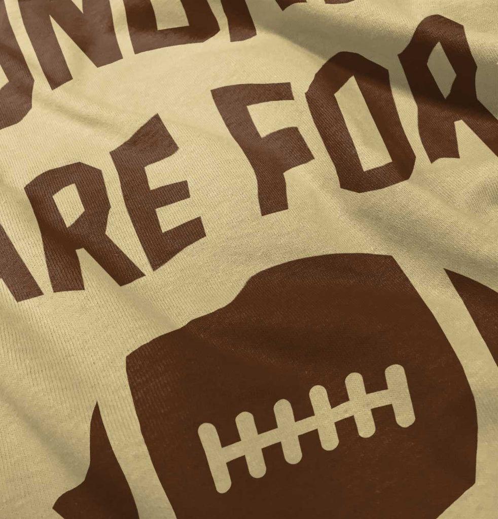 Sundays for Football Romper Bodysuit-Direct To Garment Print-Brisco Baby