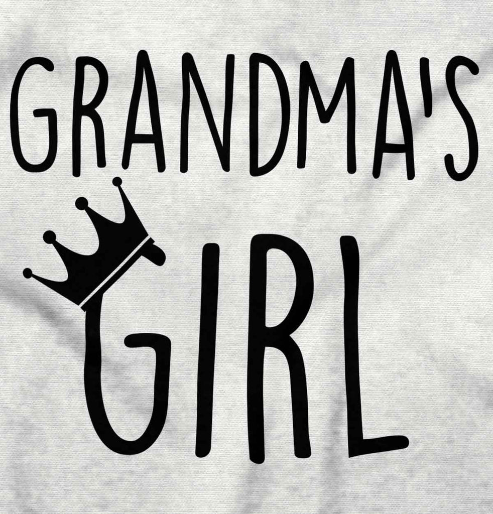 Grandma's Girl Infant Baby Bib-Direct To Garment Print-Brisco Baby