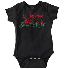 All Mommy Wants Romper Bodysuit-Direct To Garment Print-Brisco Baby