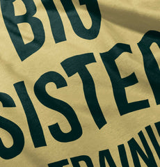 Big Sister In Training Infant Toddler T Shirt-Direct To Garment Print-Brisco Baby