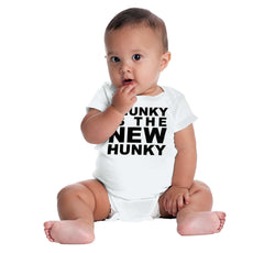 New Hunky Romper Bodysuit-Direct To Garment Print-Brisco Baby