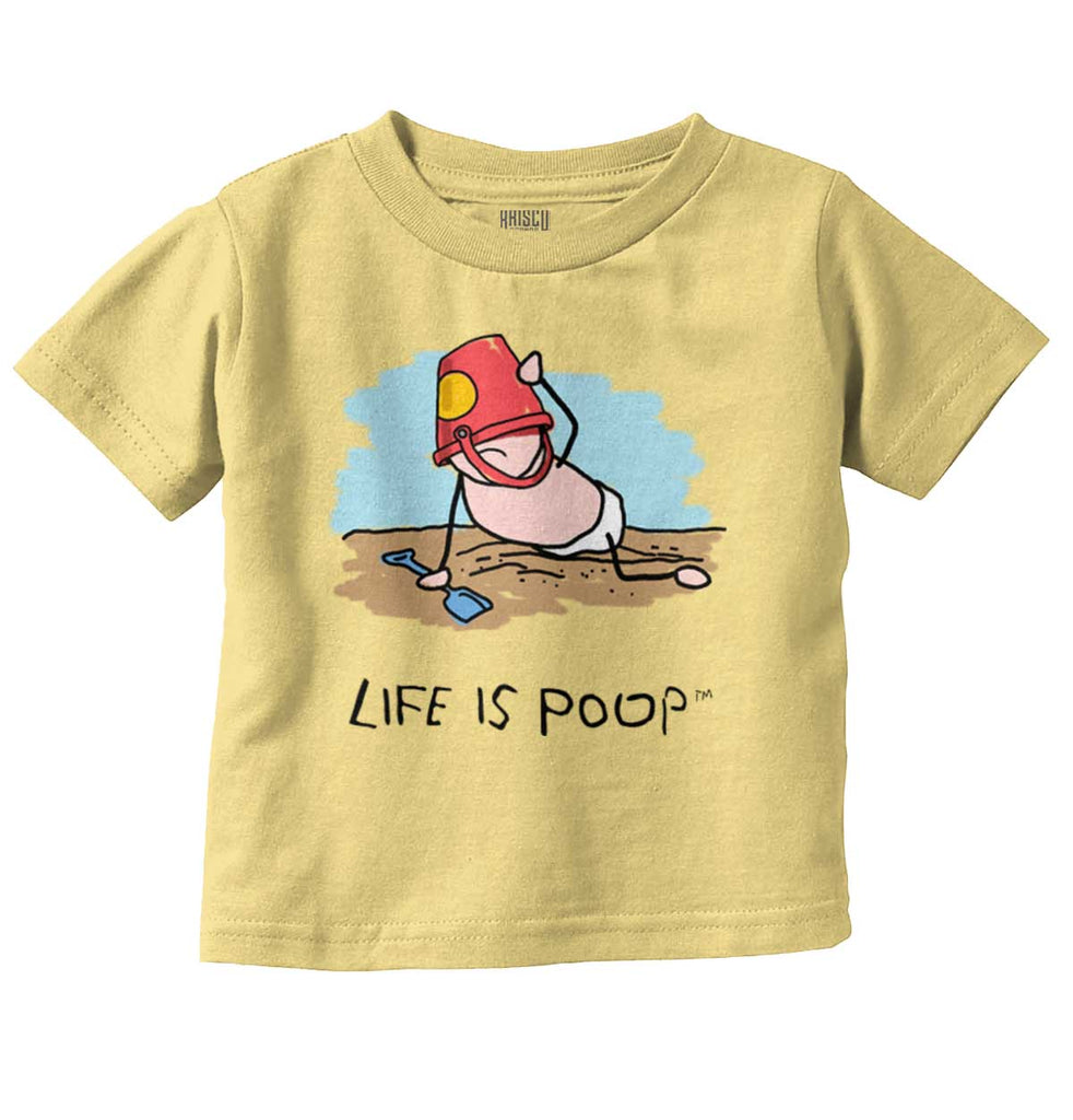 Baby Beach Infant Toddler T Shirt-Direct To Garment Print-Brisco Baby