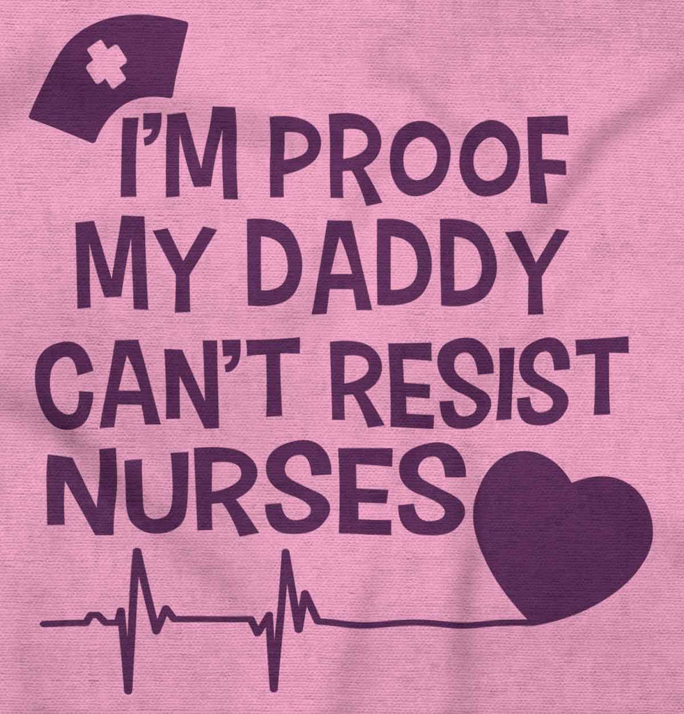 Can't Resist Nurses Infant Toddler T Shirt-Direct To Garment Print-Brisco Baby
