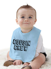 Cousin Crew Infant Baby Bib-Direct To Garment Print-Brisco Baby