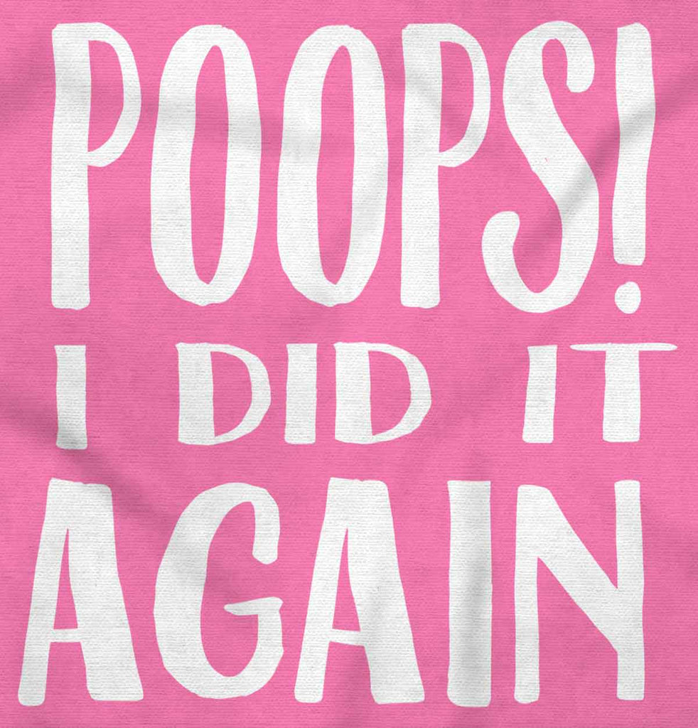 Poops I Did It Again Baby Polka Dot Skirt Dress-Direct To Garment Print-Brisco Baby