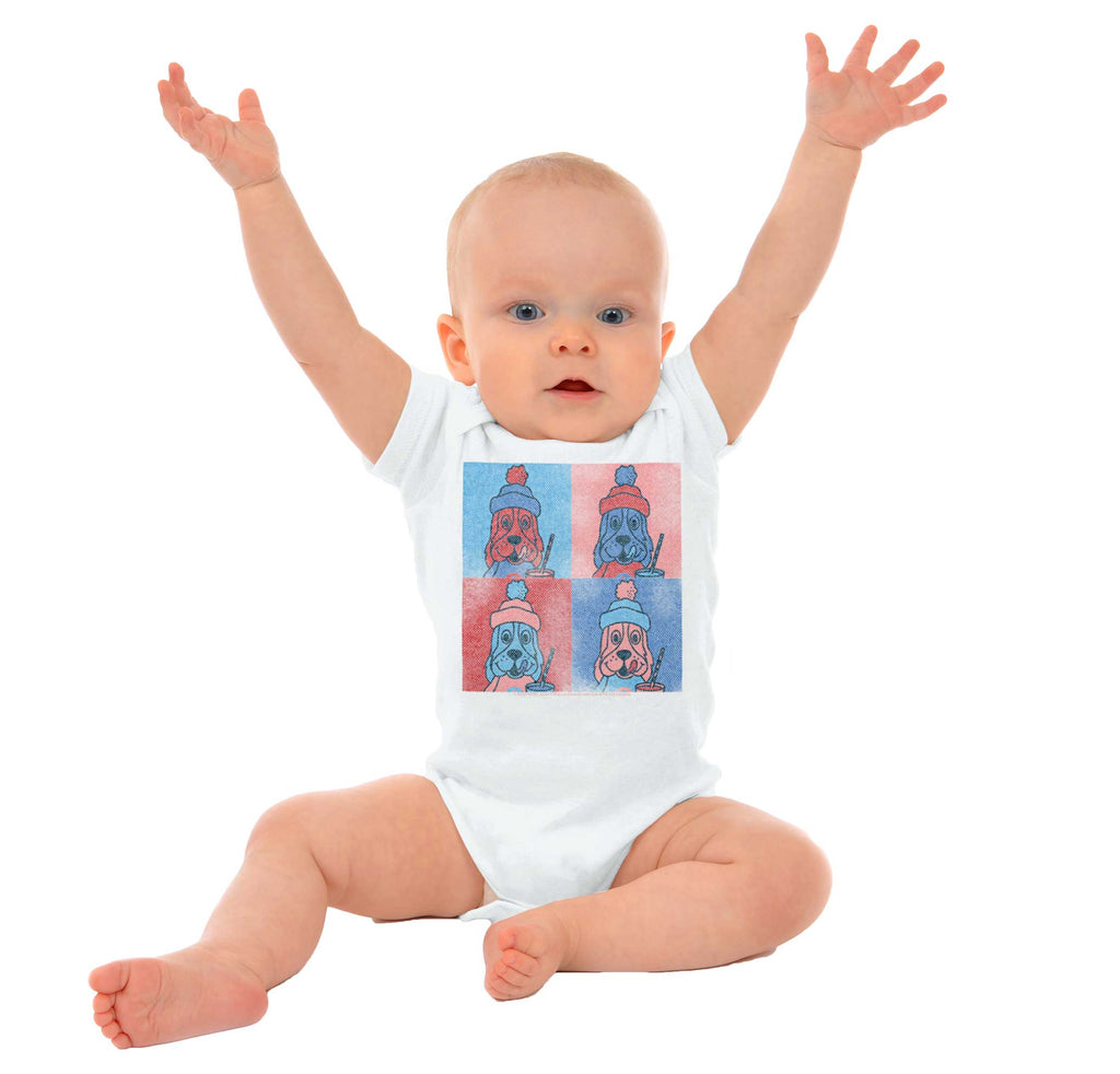 Graphic Slush Romper Bodysuit-Direct To Garment Print-Brisco Baby