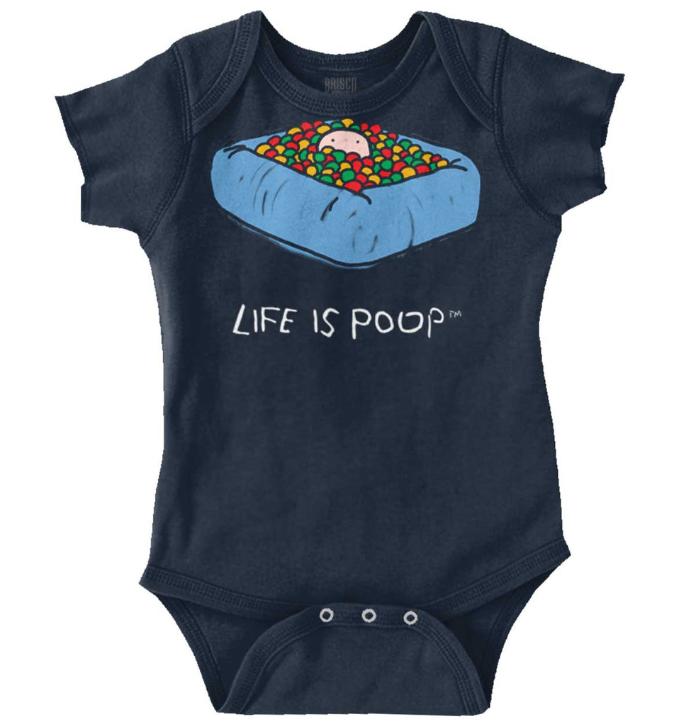 Ball Pit Romper Bodysuit-Direct To Garment Print-Brisco Baby
