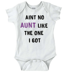 Aint No Aunt Romper Bodysuit-Direct To Garment Print-Brisco Baby