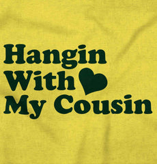 Hangin With Cousin Romper Bodysuit-Direct To Garment Print-Brisco Baby