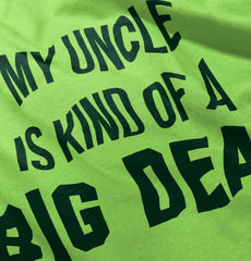 My Uncle Big Deal Romper Bodysuit-Direct To Garment Print-Brisco Baby