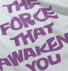 Force Awakens You Toddler Ruffled Trim T-Shirt-Direct To Garment Print-Brisco Baby