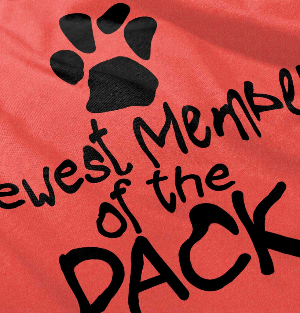Member of the Pack Toddler Football Jersey Tee-Direct To Garment Print-Brisco Baby