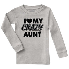 Crazy Aunt Solid Baby Pajama Top-Direct To Garment Print-Brisco Baby
