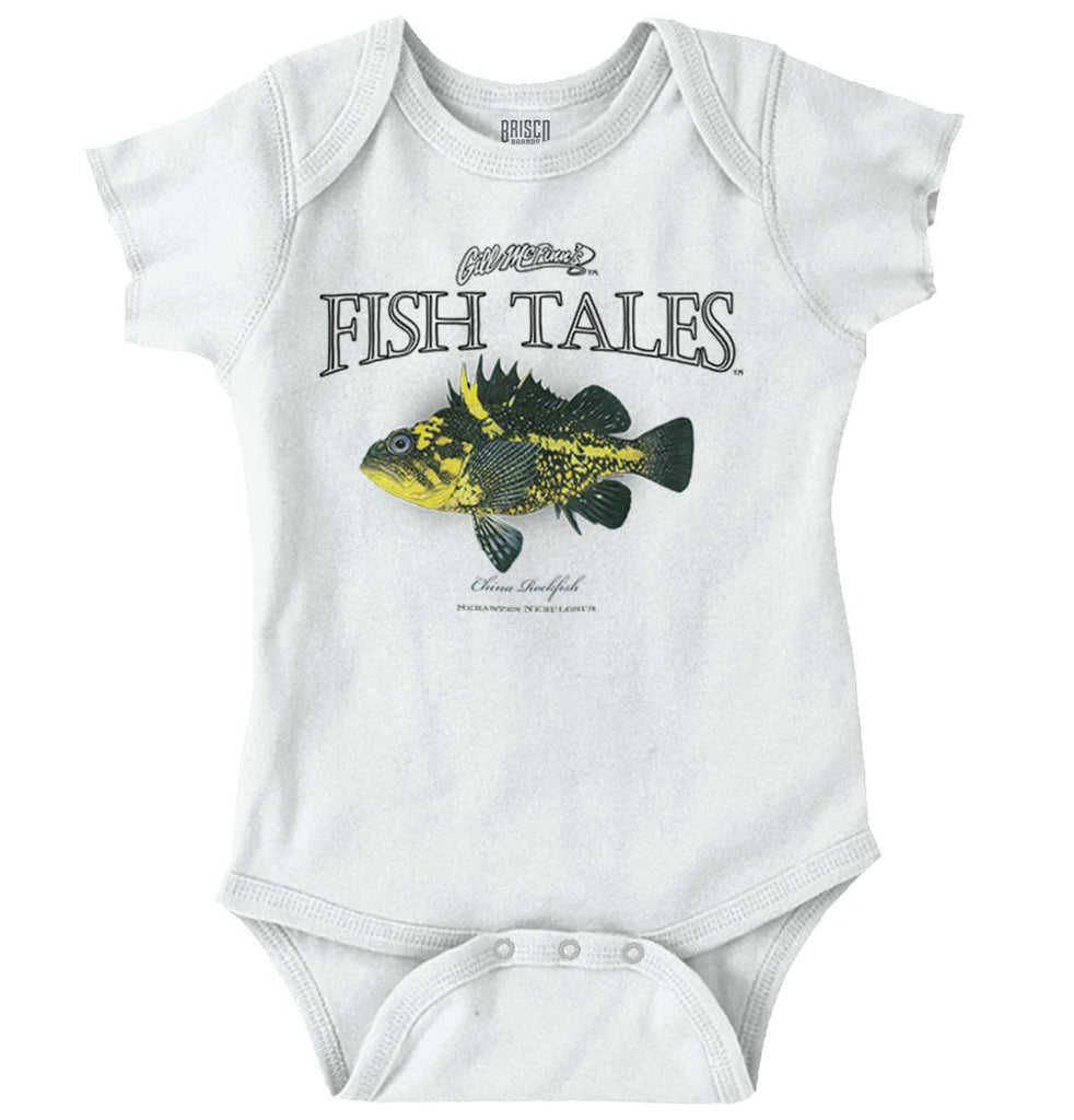 China Rockfish Romper Bodysuit-Direct To Garment Print-Brisco Baby