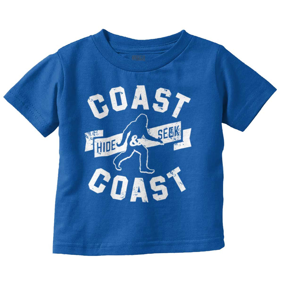Coast To Coast Infant Toddler T Shirt-Direct To Garment Print-Brisco Baby