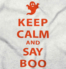 Say Boo Infant Toddler T Shirt-Direct To Garment Print-Brisco Baby