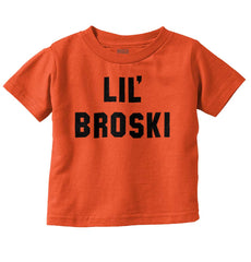 Lil' Broski Infant Toddler T Shirt-Direct To Garment Print-Brisco Baby