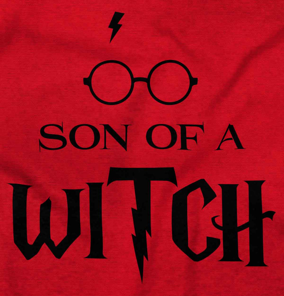 Son Of A Witch Romper Bodysuit-Direct To Garment Print-Brisco Baby
