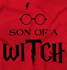 Son Of A Witch Romper Bodysuit-Direct To Garment Print-Brisco Baby