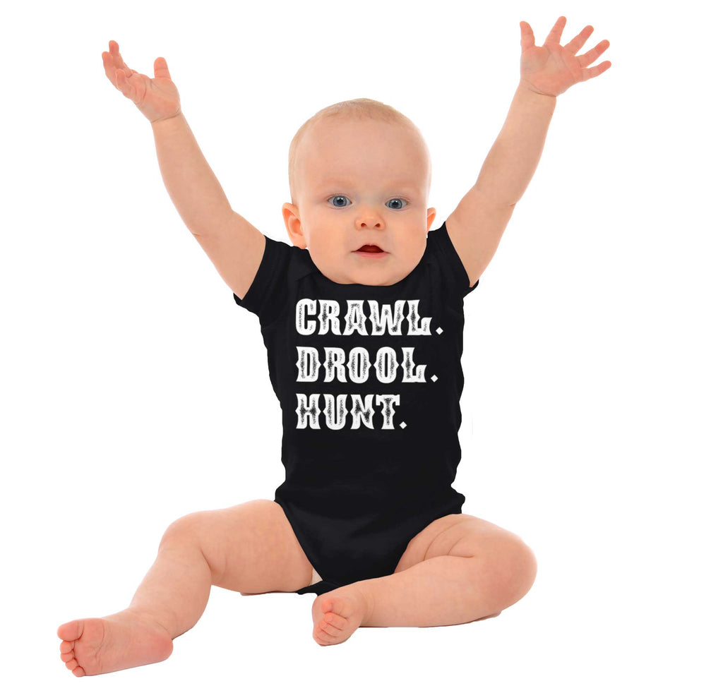 Camo & Bucks Romper Bodysuit-Direct To Garment Print-Brisco Baby