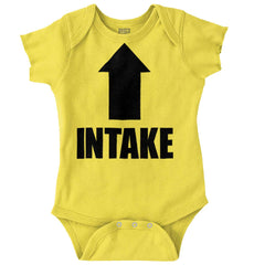 Intake Romper Bodysuit-Direct To Garment Print-Brisco Baby