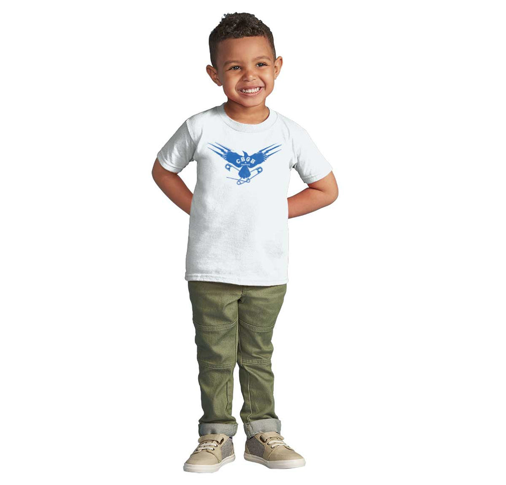Eagle CBGB Infant Toddler T Shirt-Direct To Garment Print-Brisco Baby