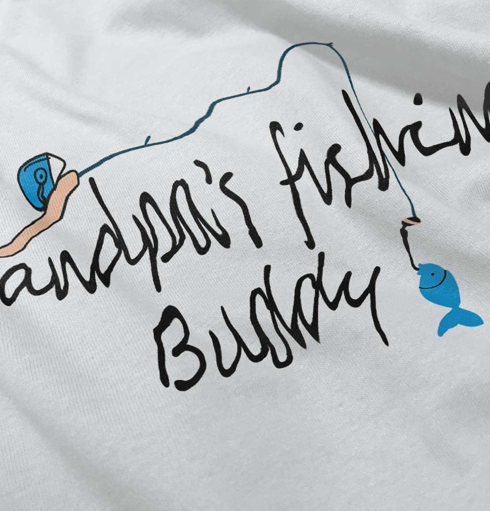 Grandpa Fishing Infant Toddler T Shirt-Direct To Garment Print-Brisco Baby