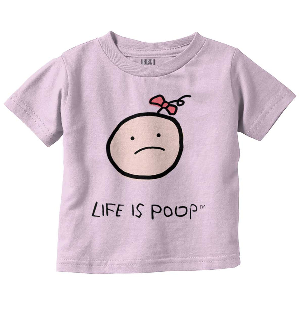 Girl Logo Infant Toddler T Shirt-Direct To Garment Print-Brisco Baby