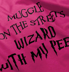 Wizard With My Peeps Romper Bodysuit-Direct To Garment Print-Brisco Baby