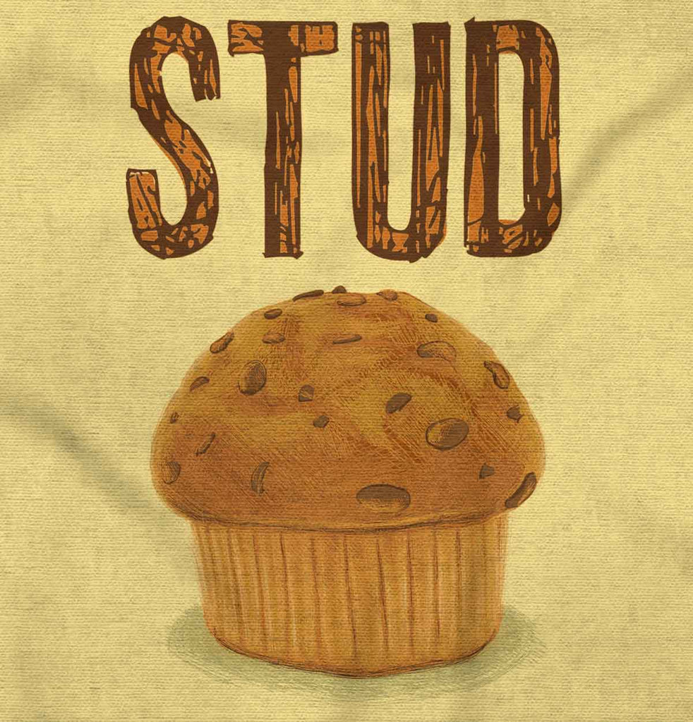 Stud Muffin Infant Toddler T Shirt-Direct To Garment Print-Brisco Baby