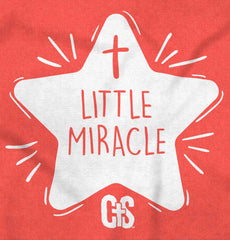 Little Miracle Toddler Football Jersey Tee-Direct To Garment Print-Brisco Baby