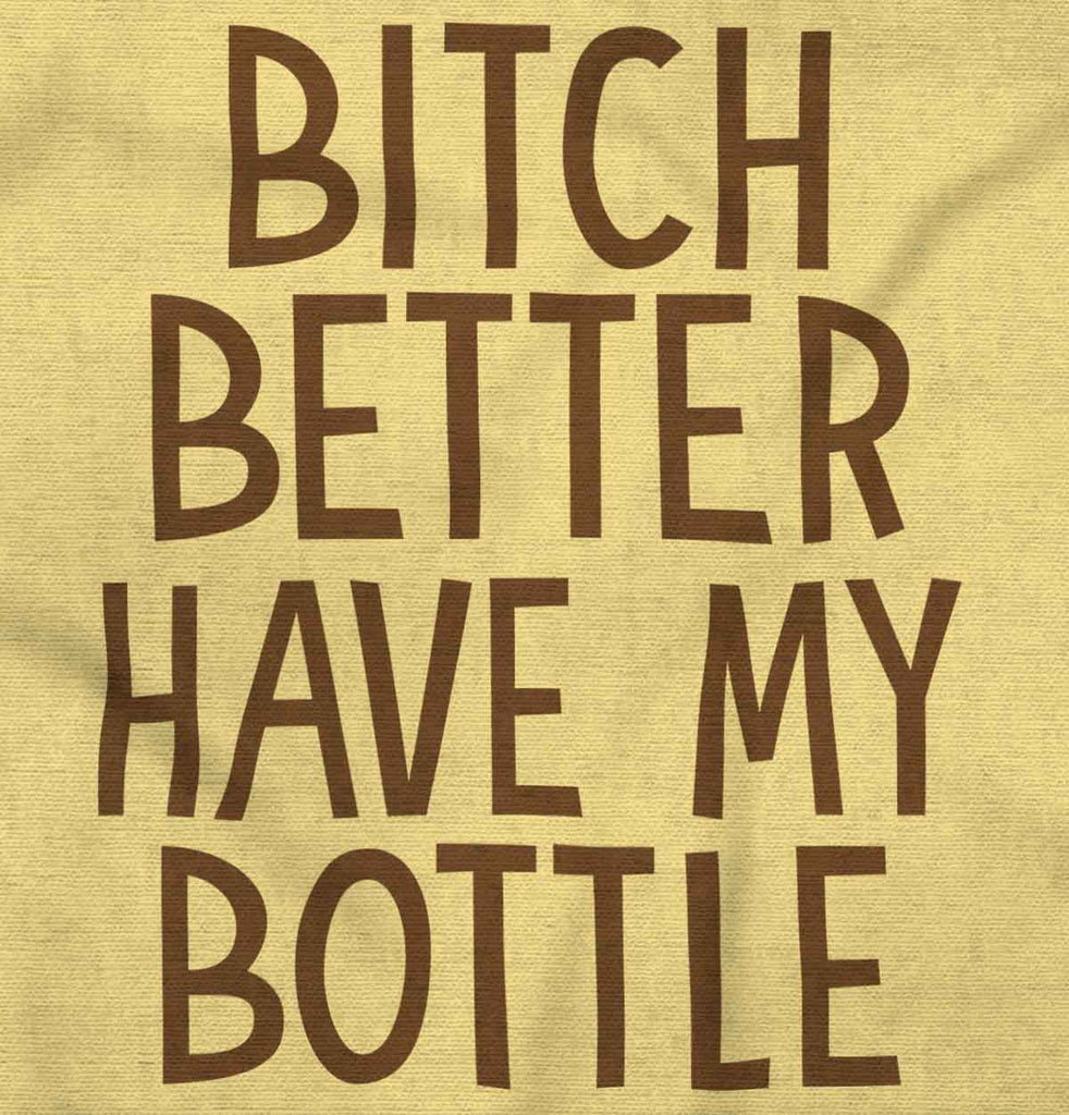 My Bottle Infant Toddler T Shirt-Direct To Garment Print-Brisco Baby