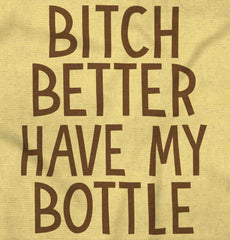 My Bottle Infant Toddler T Shirt-Direct To Garment Print-Brisco Baby