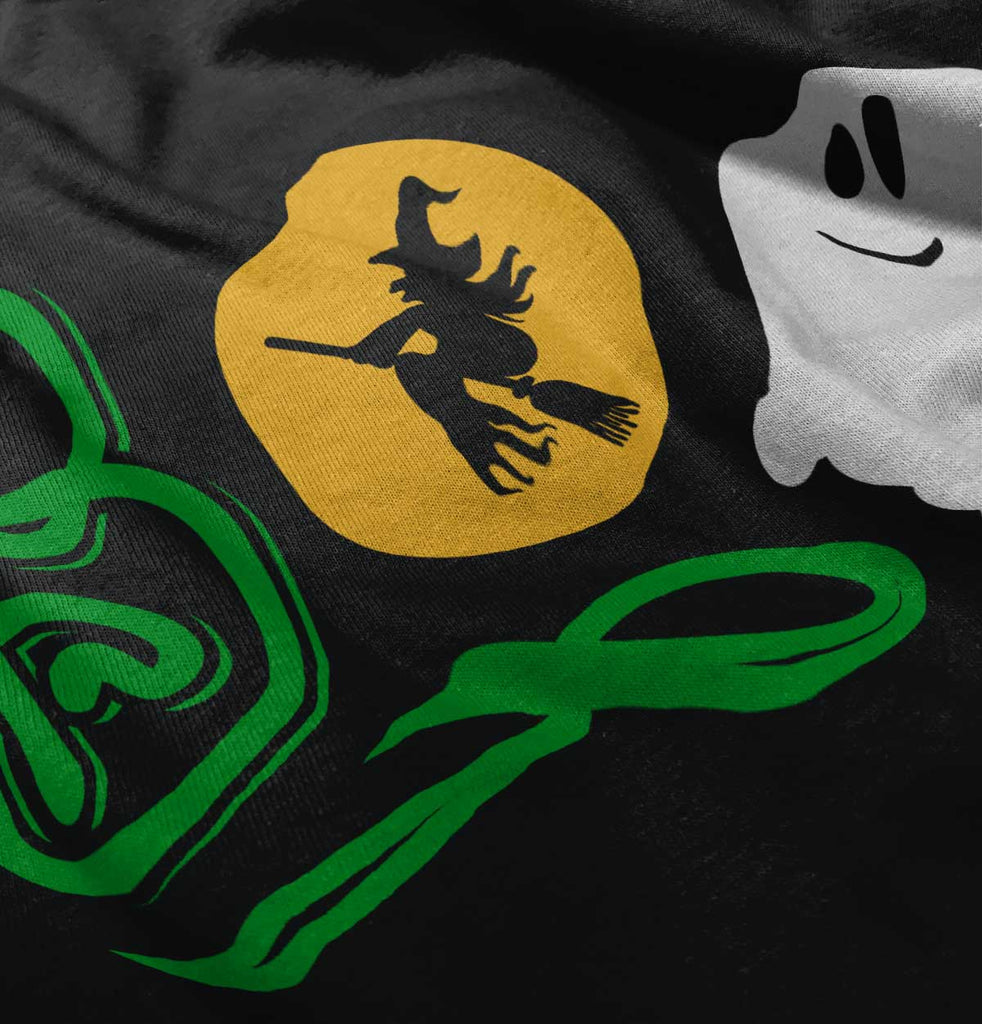 Boo Infant Toddler T Shirt-Direct To Garment Print-Brisco Baby