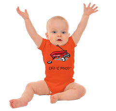 Broken Wagon Romper-Direct To Garment Print-Brisco Baby