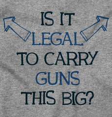 Is It Legal Football Romper Bodysuit-Direct To Garment Print-Brisco Baby