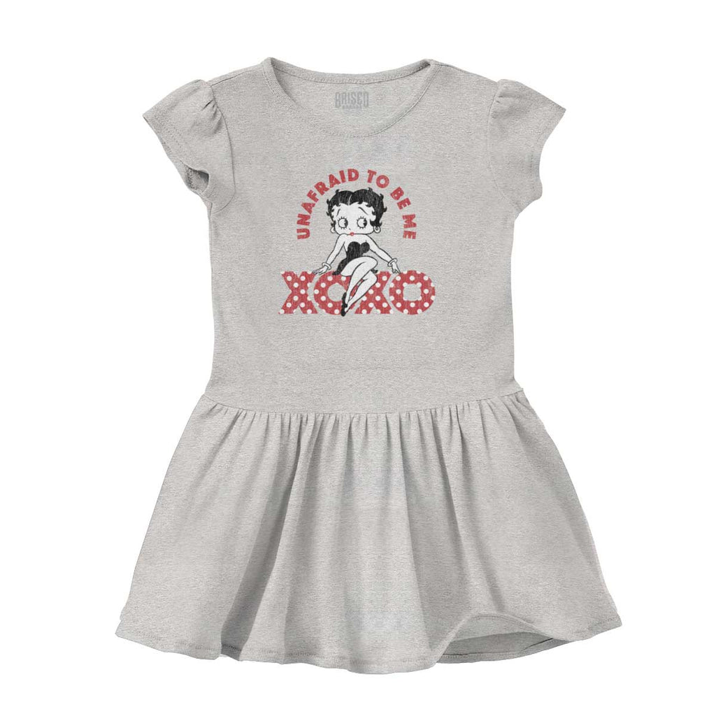 Unafraid To Be Me Solid Baby Infant Dress-Direct To Garment Print-Brisco Baby