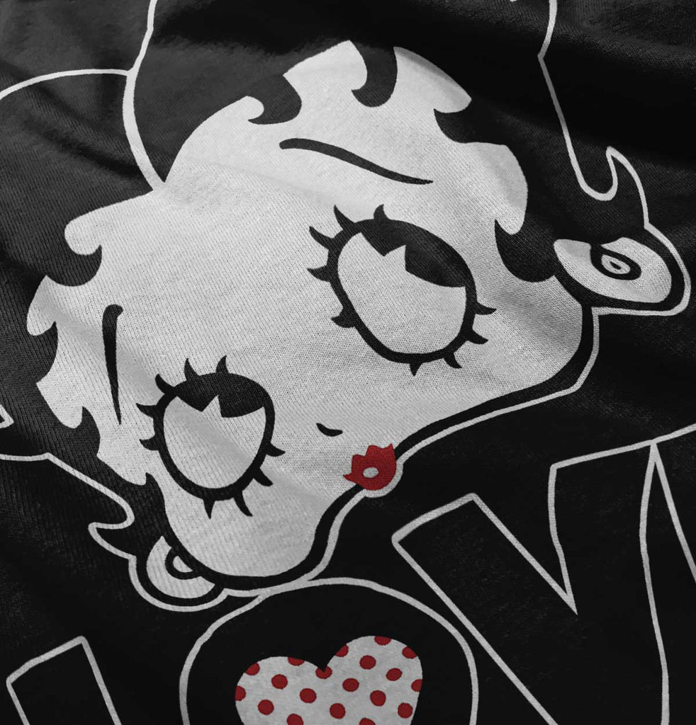 Love Betty Toddler Baseball-Direct To Garment Print-Brisco Baby