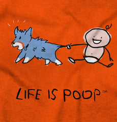 Dog Tail Infant Toddler T Shirt-Direct To Garment Print-Brisco Baby