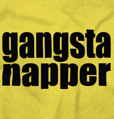 Gangsta Napper Romper Bodysuit-Direct To Garment Print-Brisco Baby