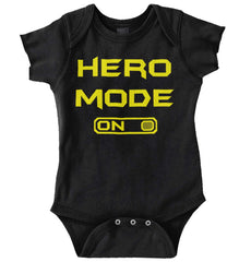 Batman Mode Romper Bodysuit-Misc-Brisco Baby